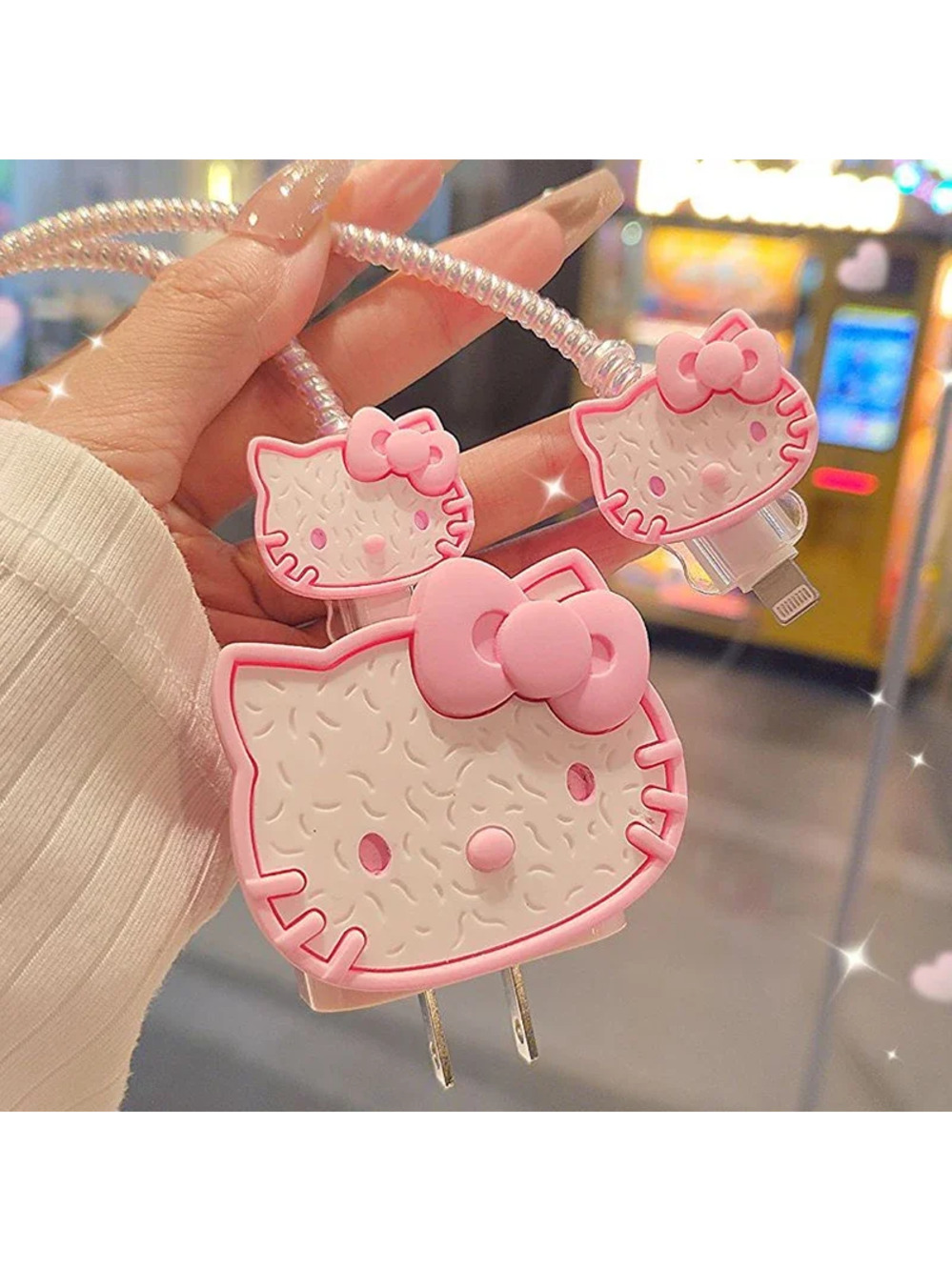 Hello Kitty iPhone Charger Cable Protector P74